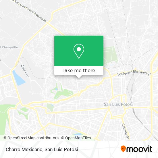 Mapa de Charro Mexicano