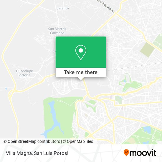 Villa Magna map