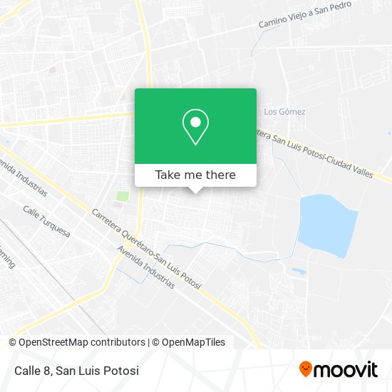 Mapa de Calle 8