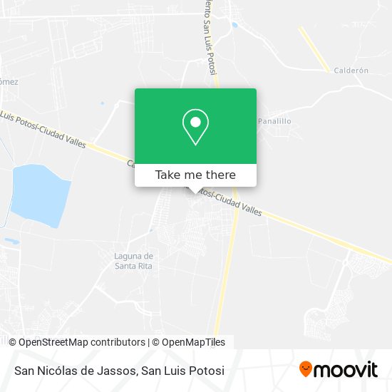 San Nicólas de Jassos map