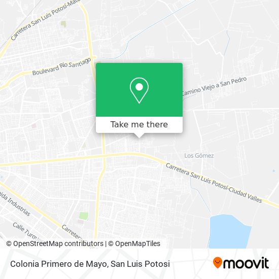 Colonia Primero de Mayo map
