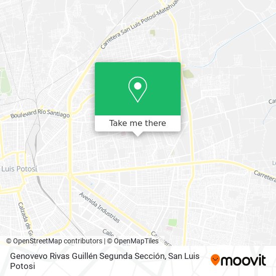 Genovevo Rivas Guillén Segunda Sección map