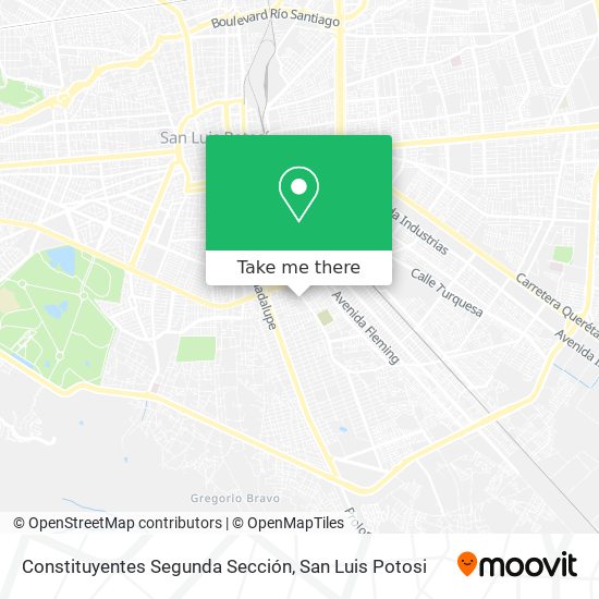 Constituyentes Segunda Sección map