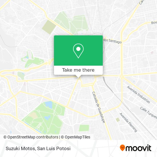 Mapa de Suzuki Motos