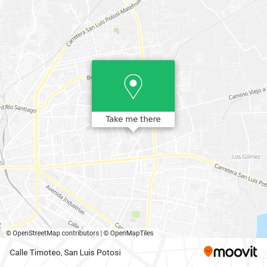 Calle Timoteo map