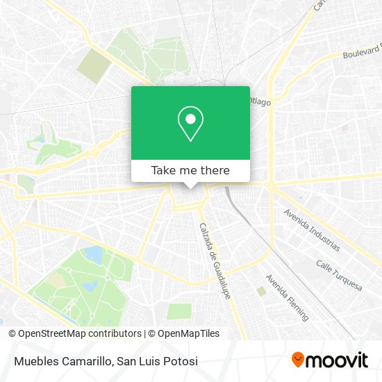 Muebles Camarillo map