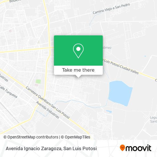 Avenida Ignacio Zaragoza map