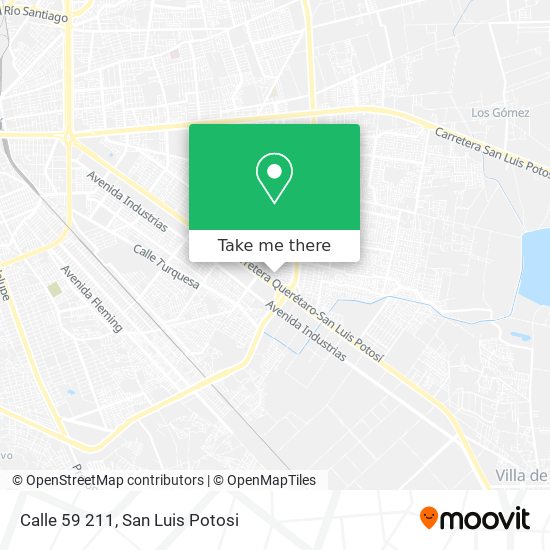 Mapa de Calle 59 211