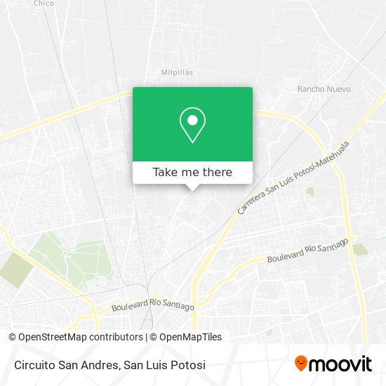 Mapa de Circuito San Andres