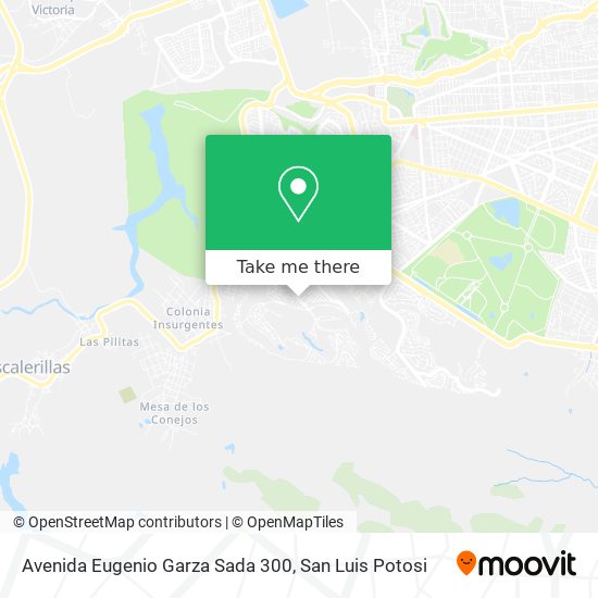 Avenida Eugenio Garza Sada 300 map