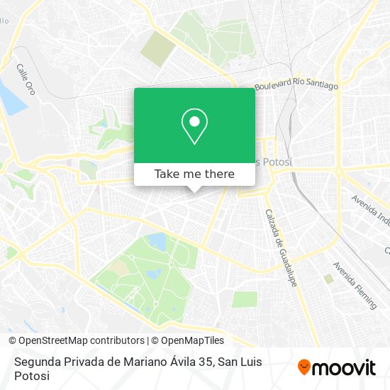 Segunda Privada de Mariano Ávila 35 map