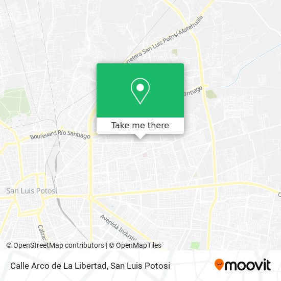 Calle Arco de La Libertad map
