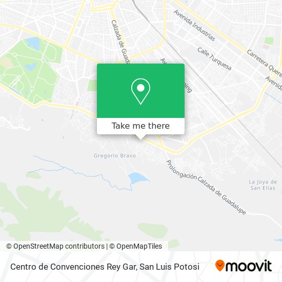 Centro de Convenciones Rey Gar map