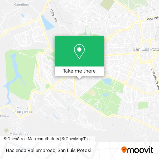 Hacienda Vallumbroso map