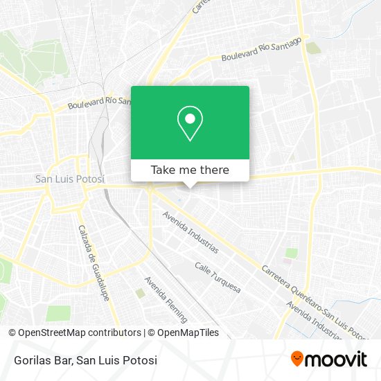 Mapa de Gorilas Bar