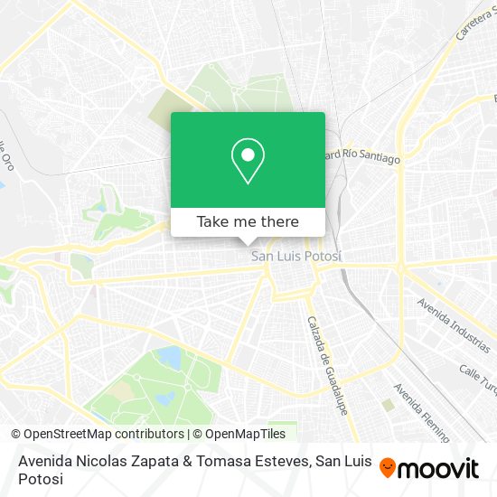 Avenida Nicolas Zapata & Tomasa Esteves map