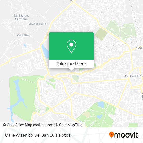 Calle Arsenico 84 map