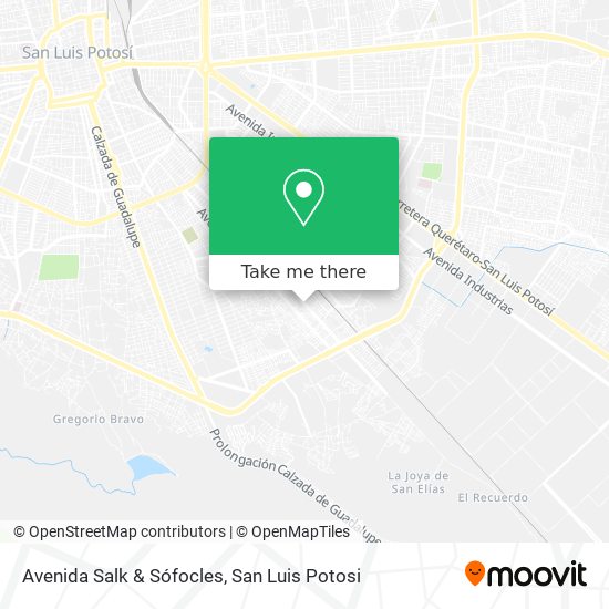 Avenida Salk & Sófocles map