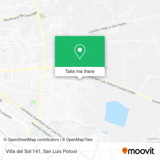 Mapa de Villa del Sol 141