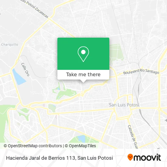 Mapa de Hacienda Jaral de Berrios 113