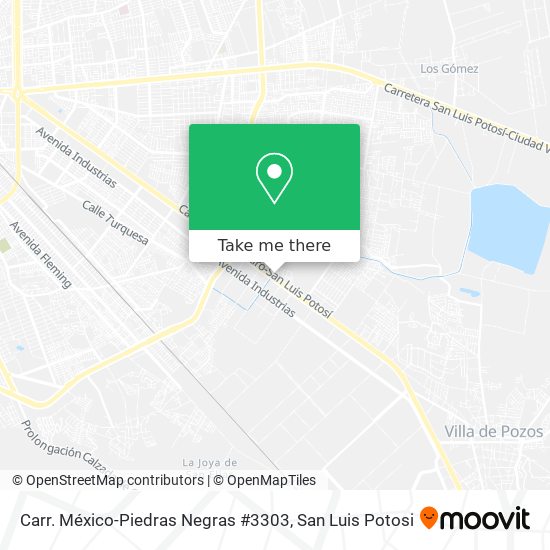 Mapa de Carr. México-Piedras Negras #3303