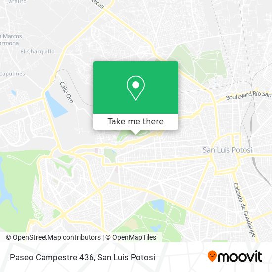 Paseo Campestre 436 map