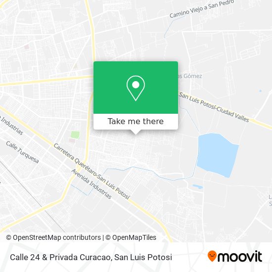 Calle 24 & Privada Curacao map