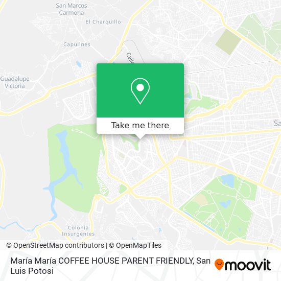 Mapa de María María COFFEE HOUSE PARENT FRIENDLY