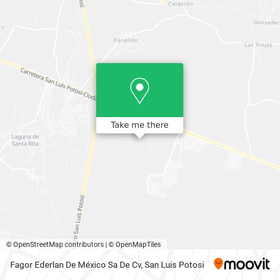 Fagor Ederlan De México Sa De Cv map
