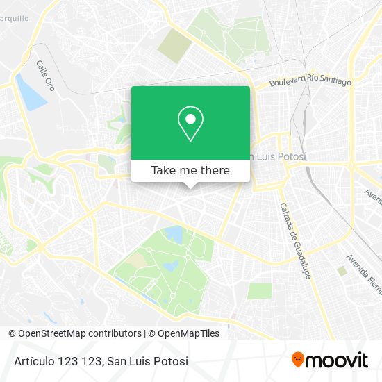 Mapa de Artículo 123 123