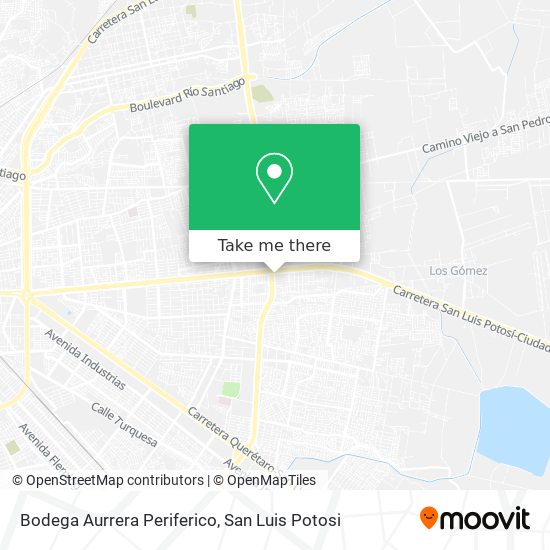 Bodega Aurrera Periferico map