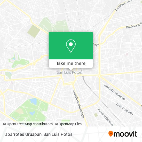 abarrotes Uruapan map