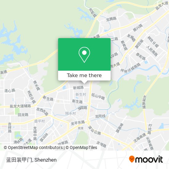 蓝田装甲门 map