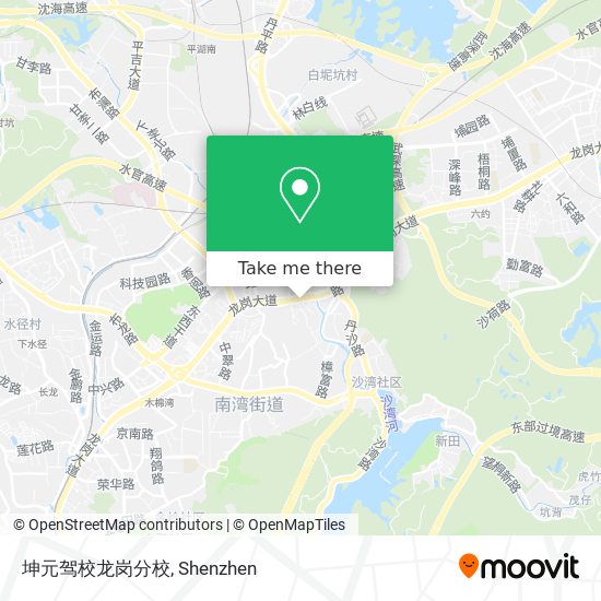 坤元驾校龙岗分校 map