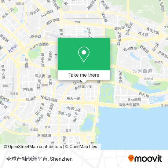 全球产融创新平台 map