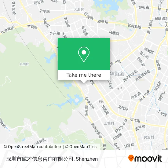 深圳市诚才信息咨询有限公司 map