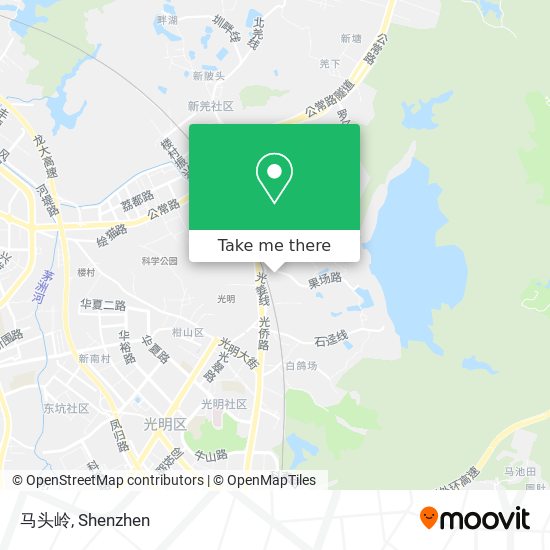 马头岭 map