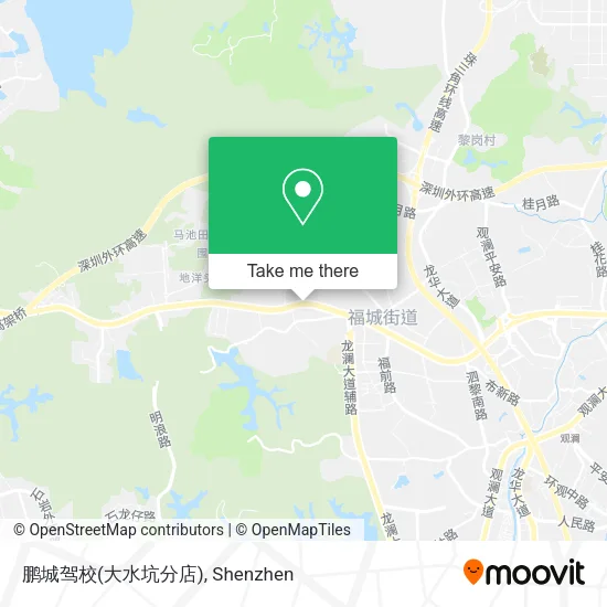 鹏城驾校(大水坑分店) map