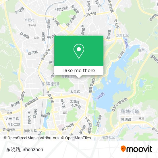东晓路 map