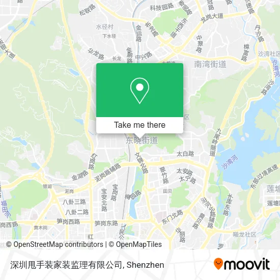 深圳甩手装家装监理有限公司 map