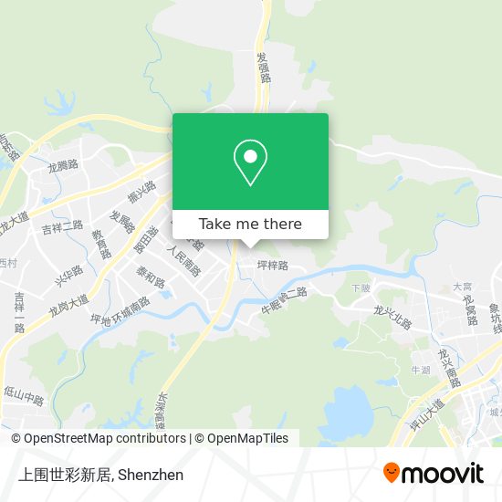 上围世彩新居 map
