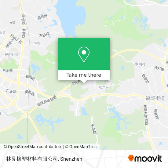 林艮橡塑材料有限公司 map