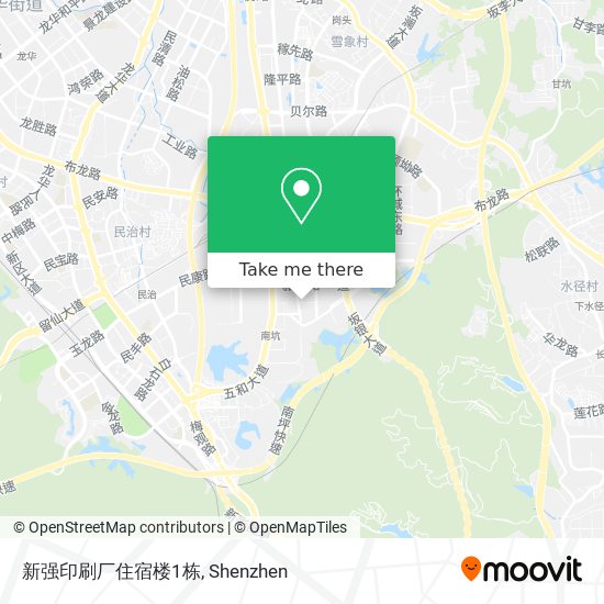 新强印刷厂住宿楼1栋 map