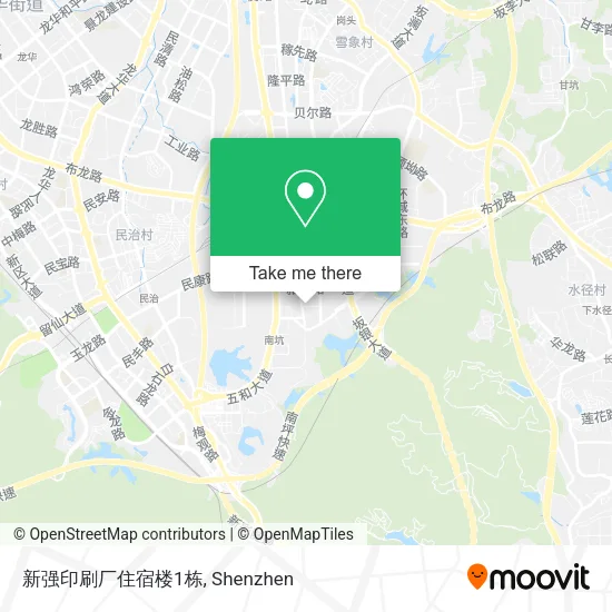 新强印刷厂住宿楼1栋 map