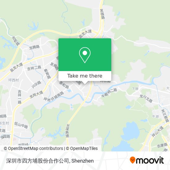深圳市四方埔股份合作公司 map