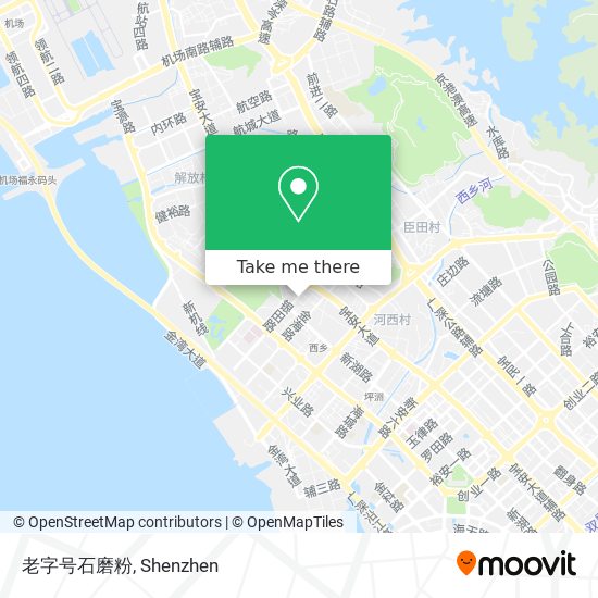 老字号石磨粉 map