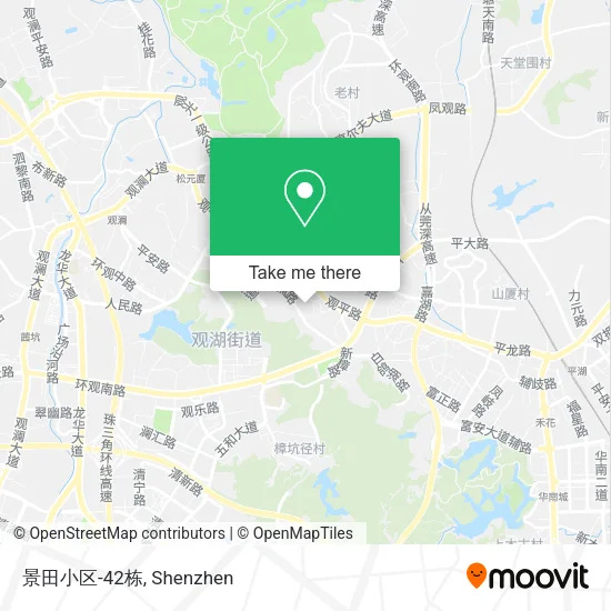 景田小区-42栋 map