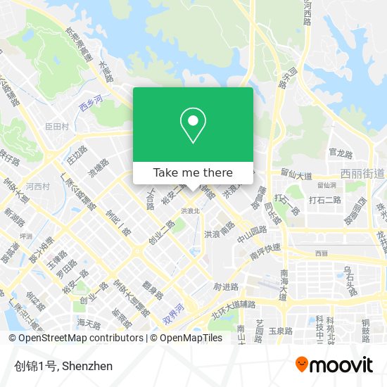 创锦1号 map