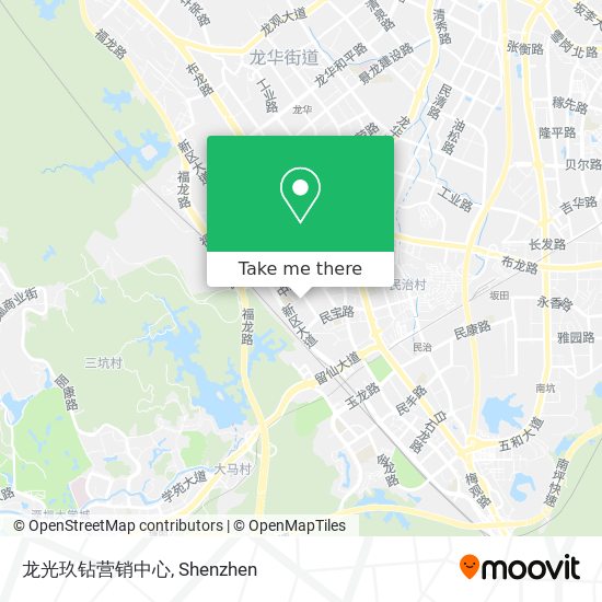 龙光玖钻营销中心 map