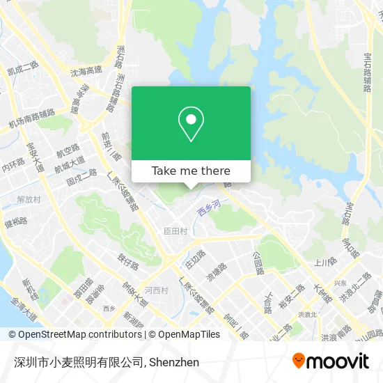 深圳市小麦照明有限公司 map